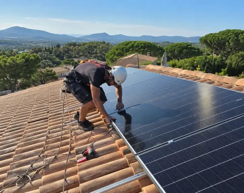 Installateur panneaux solaires Lunel — pose photovoltaïque sur toiture